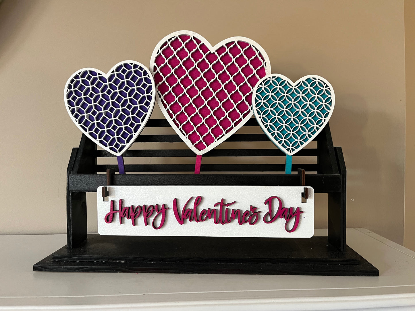 Happy Valentine's Day Interchangeable Wagon Set