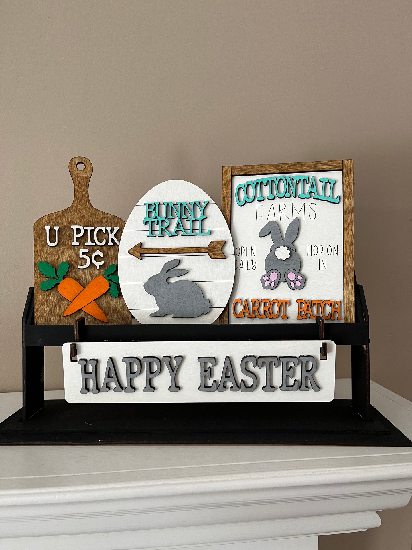 Happy Easter Interchangeable Wagon Set
