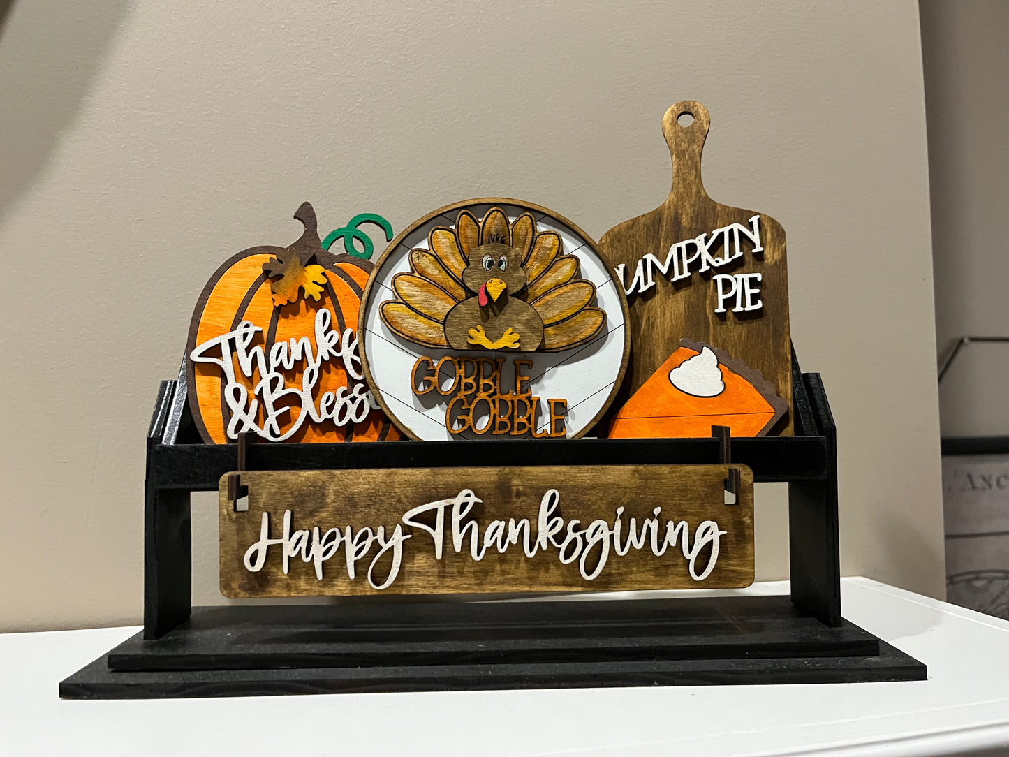 Happy Thanksgiving Interchangeable Wagon Set