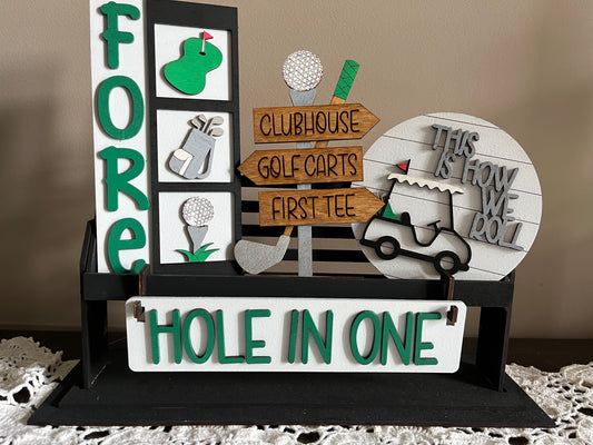 Hole in One Interchangeable Wagon Set