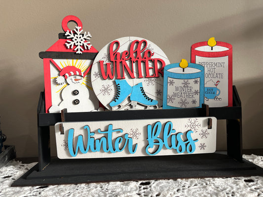 Winter Bliss Interchangeable Wagon Set