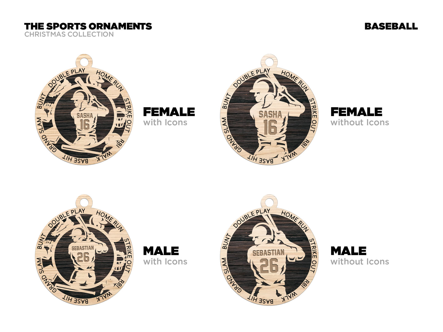 Sports Ornaments