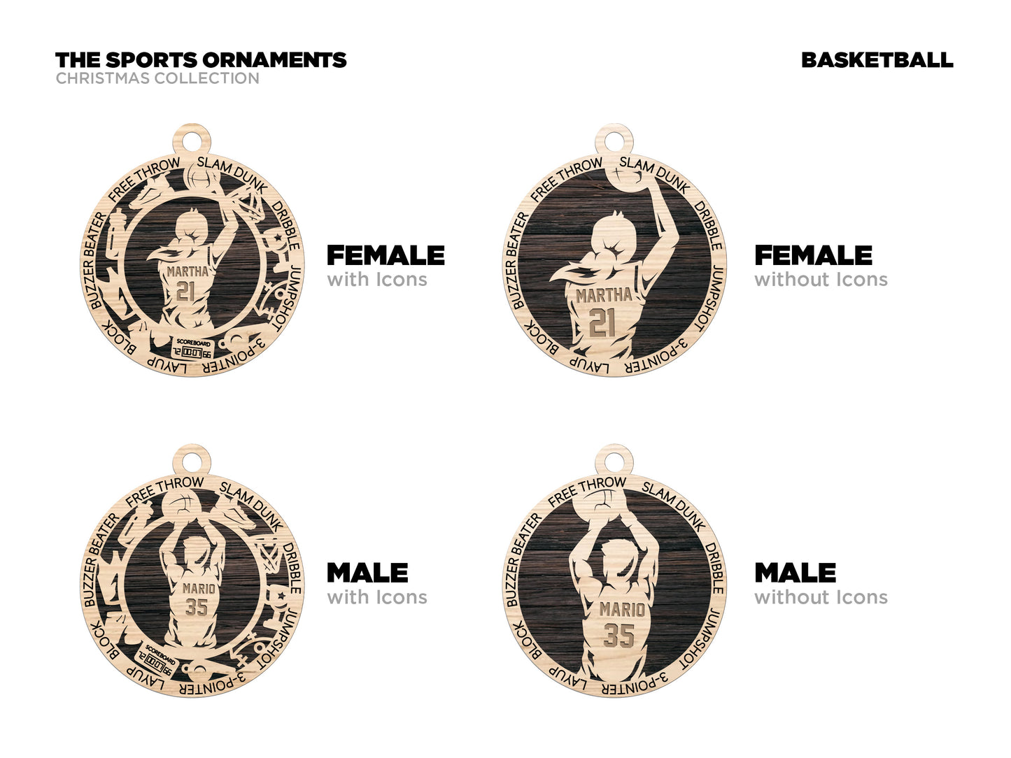 Sports Ornaments