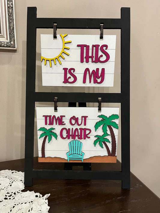 Time Out Chair Interchangeable Ladder Set