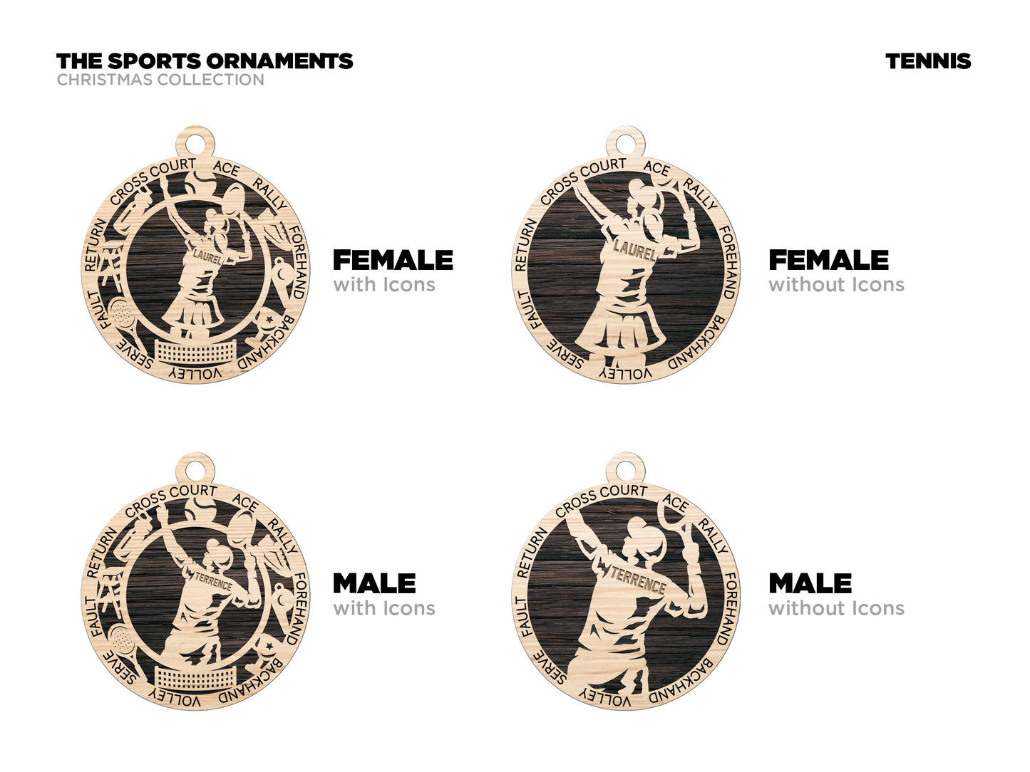 Sports Ornaments