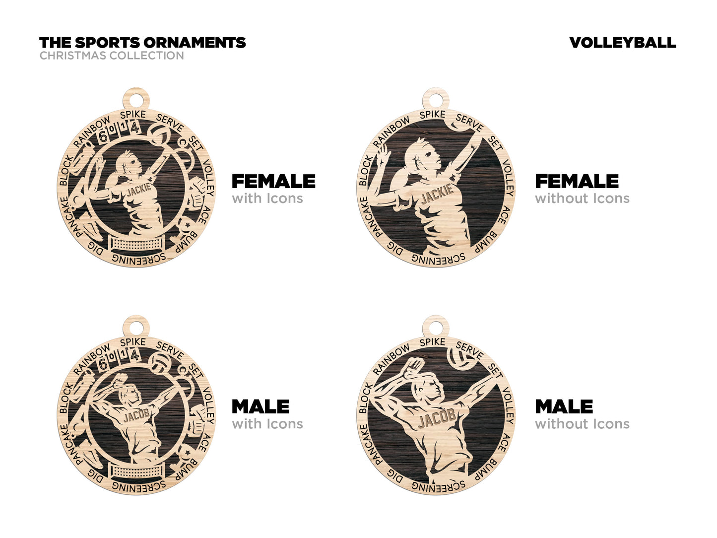 Sports Ornaments