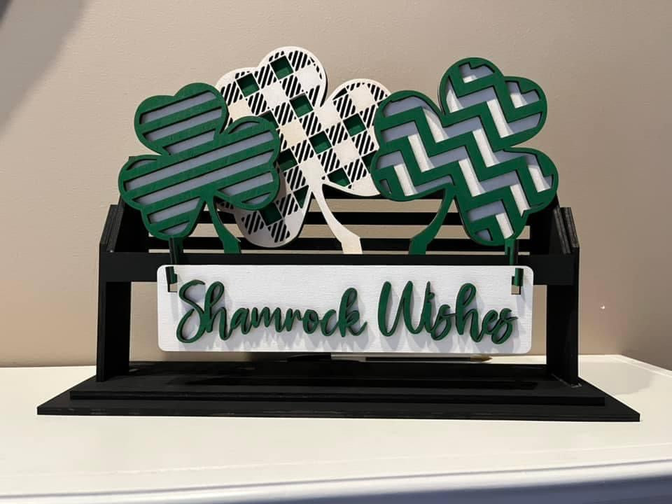 Shamrock Wishes Interchangeable Wagon Set