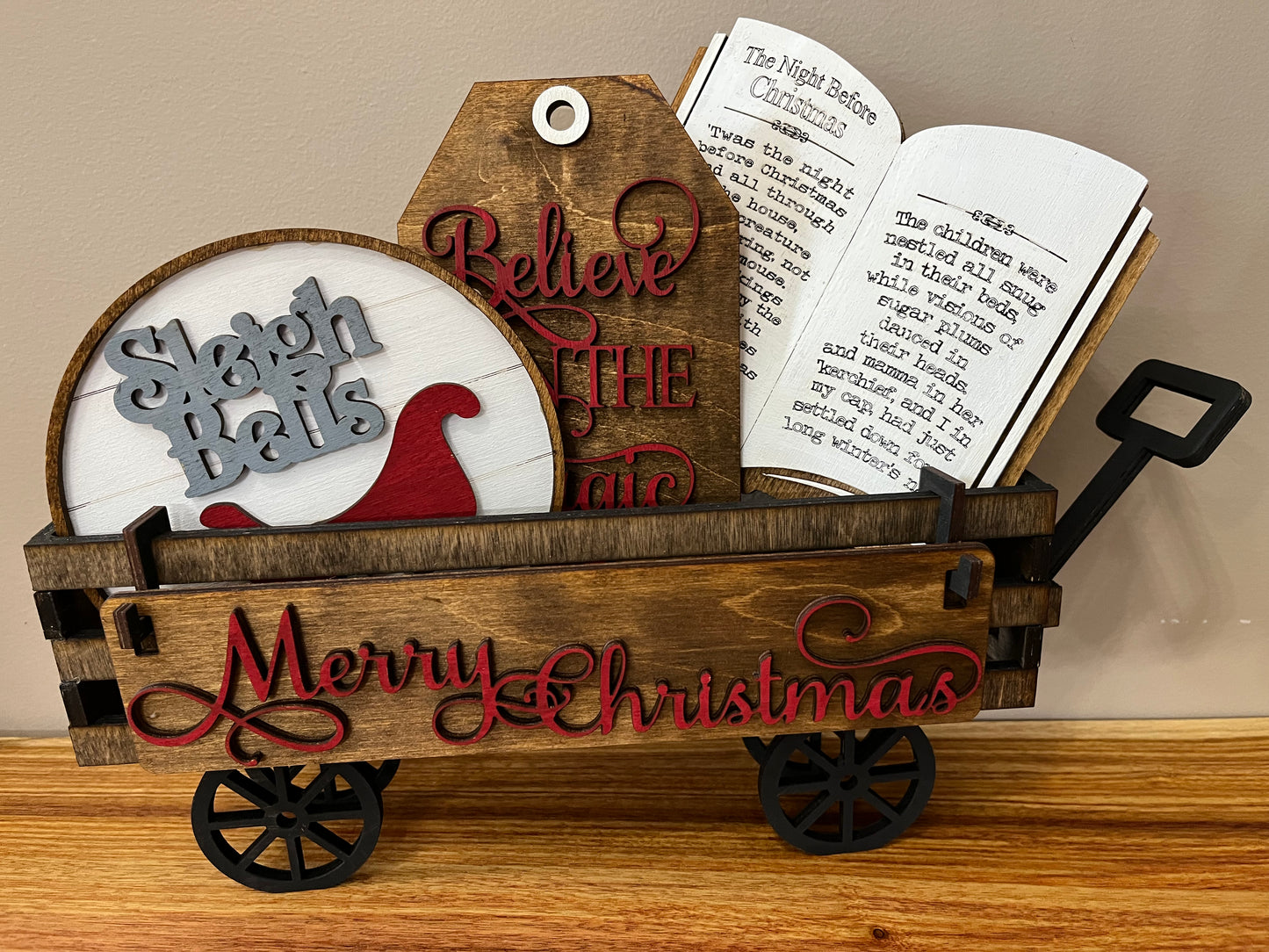 Merry Christmas Interchangeable Wagon Set