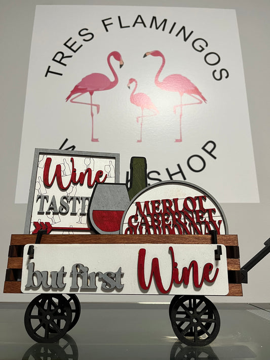 Wine Interchangeable Wagon Set