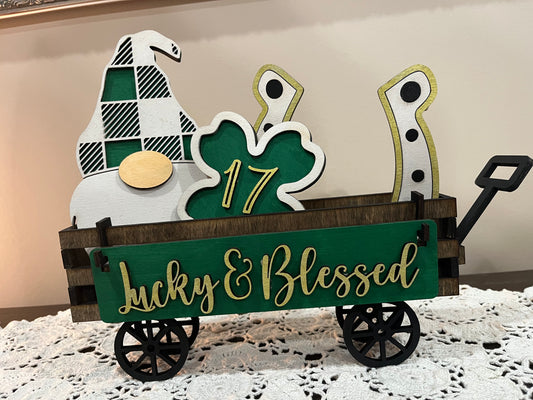 Lucky and Blessed Interchangeable Wagon Set